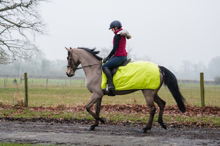Waterproof Bright Yellow Flourescent Exercise Sheet