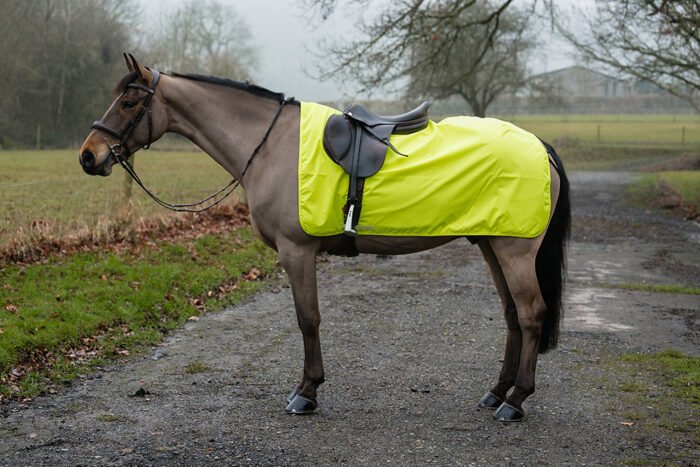 Waterproof Bright Yellow Flourescent Exercise Sheet
