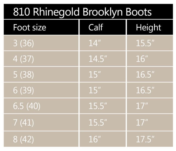 Rhinegold Elite Brooklyn Country Boots - Standard or Wide Calf